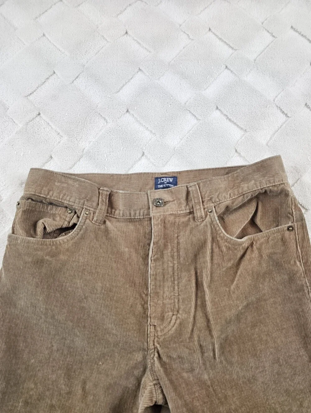 J.Crew The Sutton Slim Straight Corduroy Pant Mens 31x30